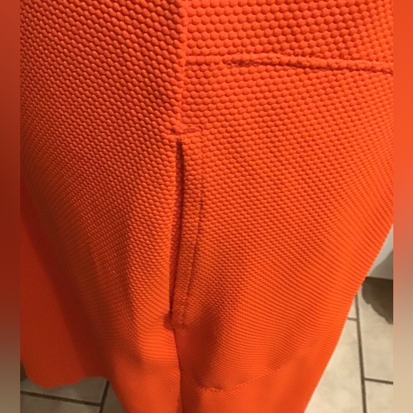 Tommy Bahama Island Cays Lace Up Spa Dress Coverup -Tangerine orange - Picture 4 of 7